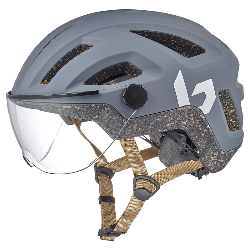 REACT VISOR, Cool Grey Matte-Clear Cat 0, hi-res image number null